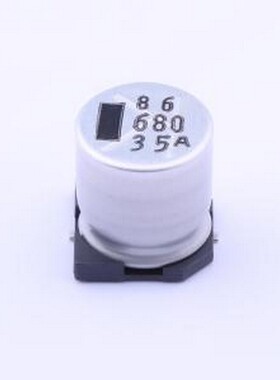 35CE680AX+D 贴片型铝电解电容 680uF ±20% 35V SMD,D12.5xL13.5