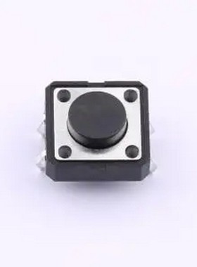 TS125CJ 250gf 009 12*12*5mm 立插 轻触开关 插件-4P,12x12mm 轻