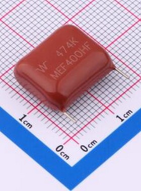 MEF474K2G6AS6036A1 薄膜电容 470nF ±10% 400V 插件,P=15mm
