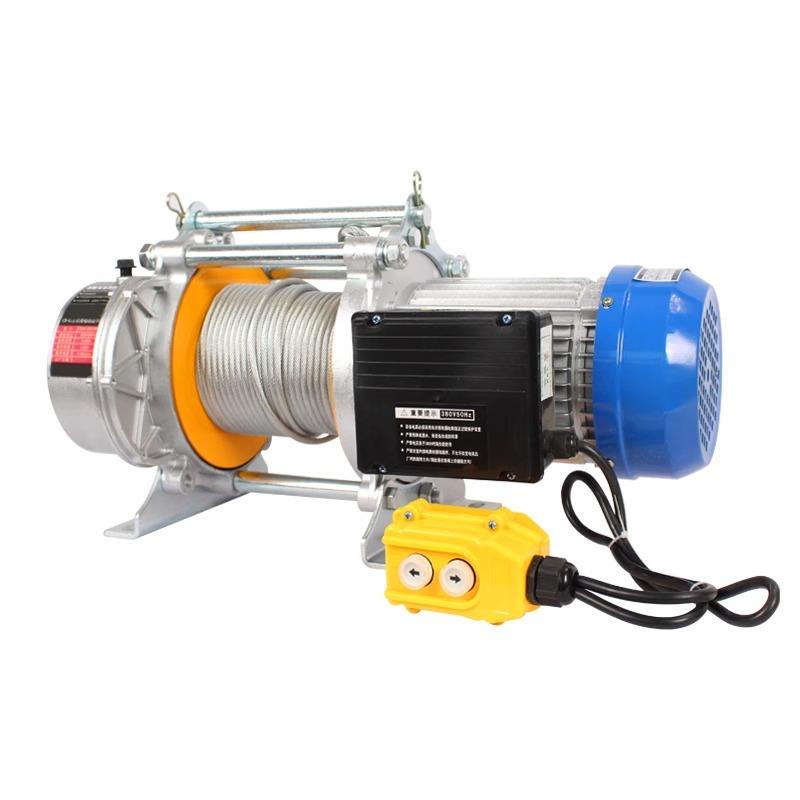铝壳提升机220v家用吊机1吨380v上料机电动葫芦小型卷扬机快速款