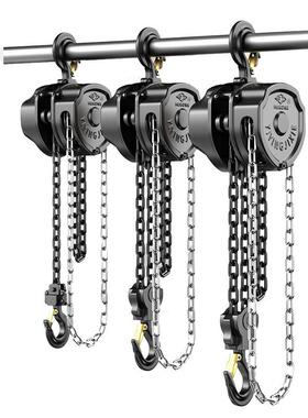 沪工环链手拉葫芦HS-C型起重手动铁葫芦1T2T3吨5吨三角防摔吊葫芦