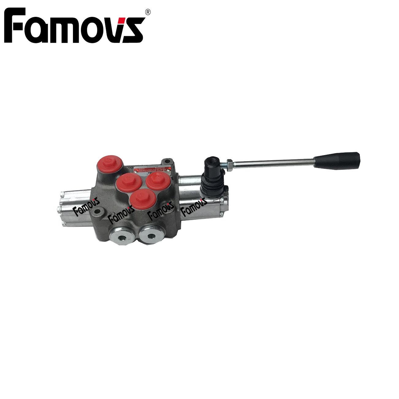 MB-2/1S-SV/010001/G3/M1台湾Famovs手动控制液压多路阀 弹簧复位