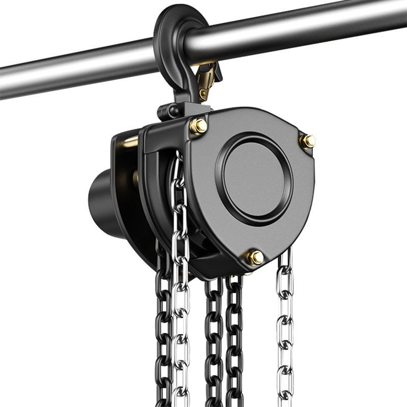 沪工环链手拉葫芦VD型倒链提升手动葫芦1T2T3T5吨三角起重铁葫芦