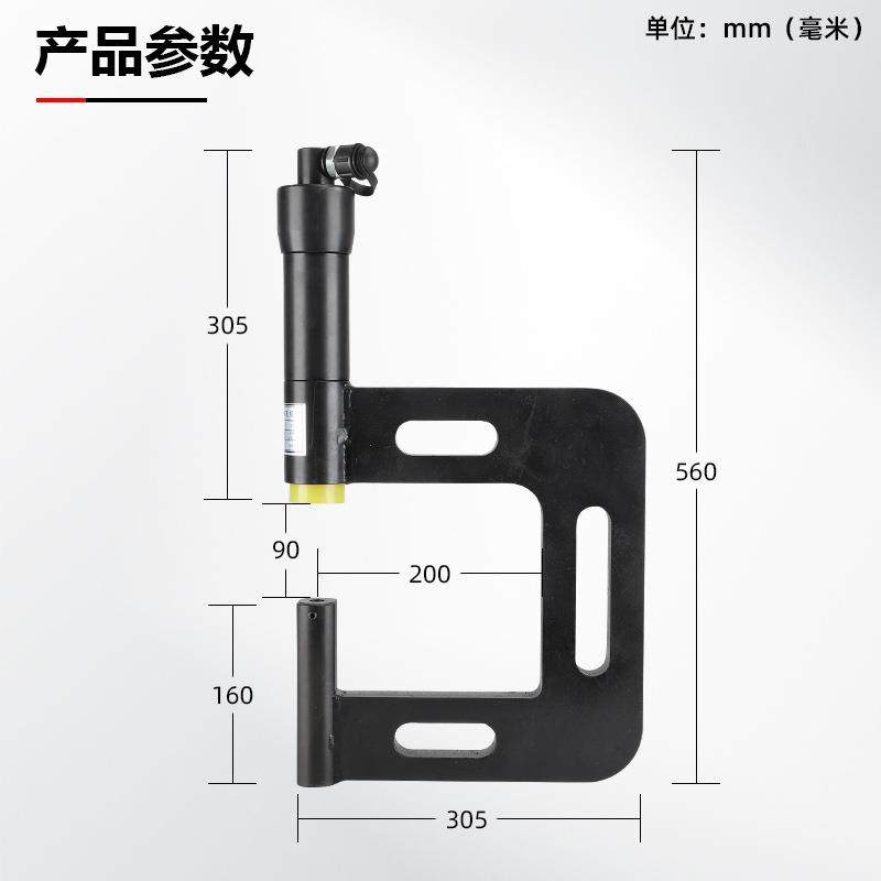 便携式C型钢铁板液压开孔器电动线槽长喉深桥架打孔机电箱免打孔,五金/工具,水钻机,淘宝优惠券,粉丝福利购,淘宝优惠卷