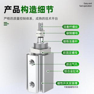20D 30D CJP2L15D 针型气缸大全气动双作用底座支架配件CJP2B6
