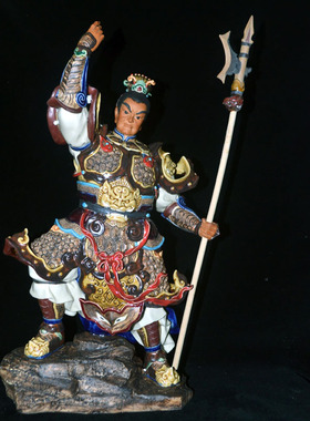 石湾公仔三国演义武将大厅摆件