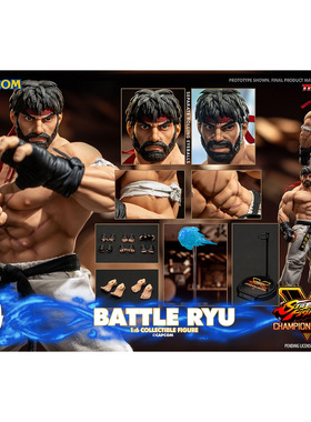 Iconiq Studio 1/6 街头霸王 隆 可动手办 IQGS-06 现货