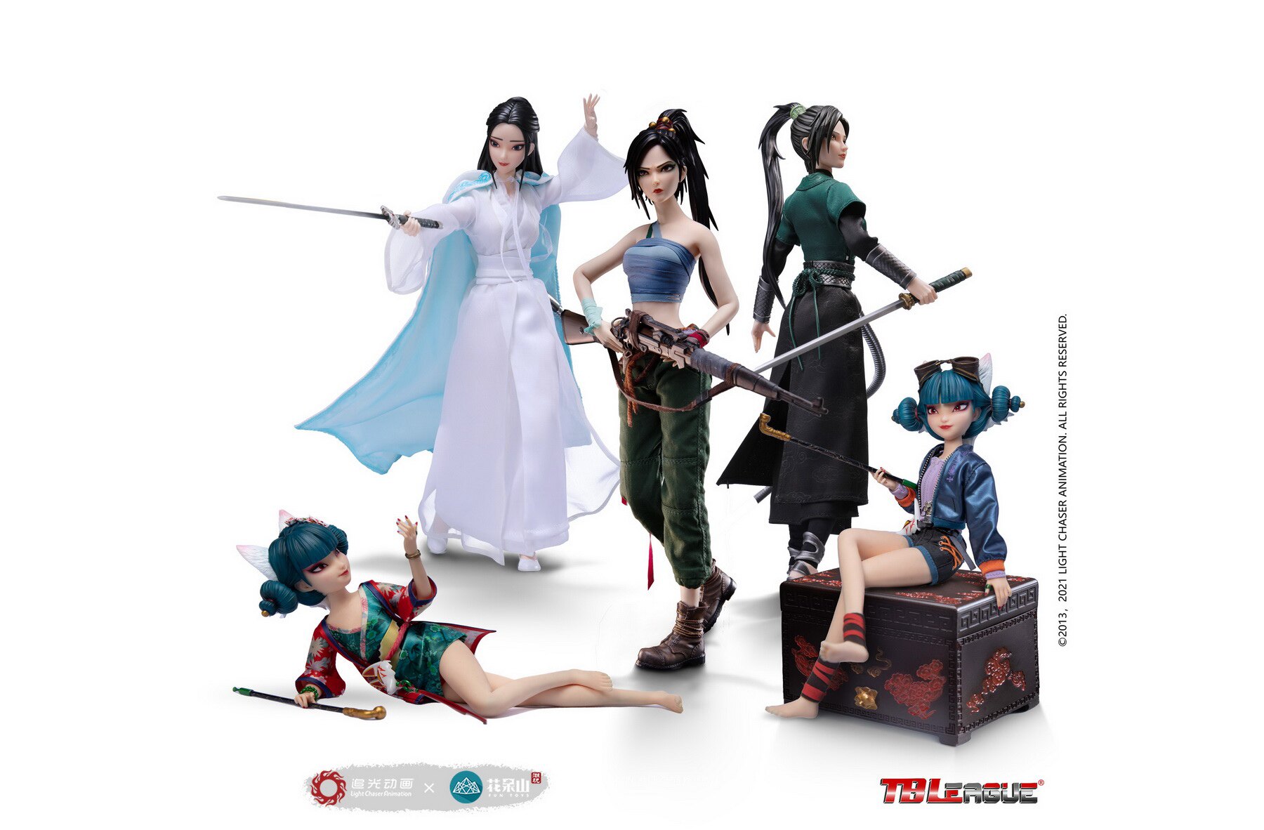 tbleague 1/6 青蛇劫起 白蛇缘起 系列 可动人偶 5款 现货