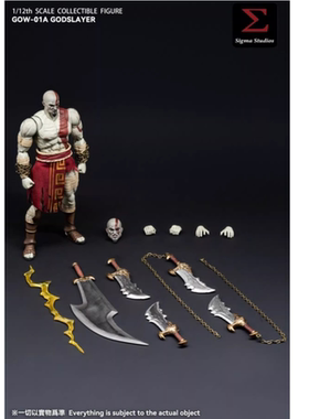 SIGMA STUDIOS 痩姑妈 1/12 GOW-01A 弑神者 可动 即将到货