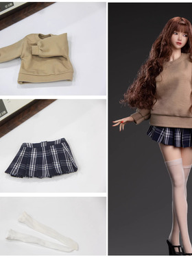 i8toys 1/6 小纯 可动眼女兵人头雕 I8-H005 服装配件包 现货