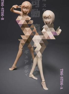 86TOYS x 龙山金属 1/12 半包胶肥臀女素体 T86-ST05/06 现货