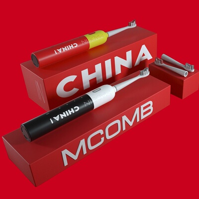 美看Mcomb电动牙刷 IPX7级防水 180天续航 国潮风