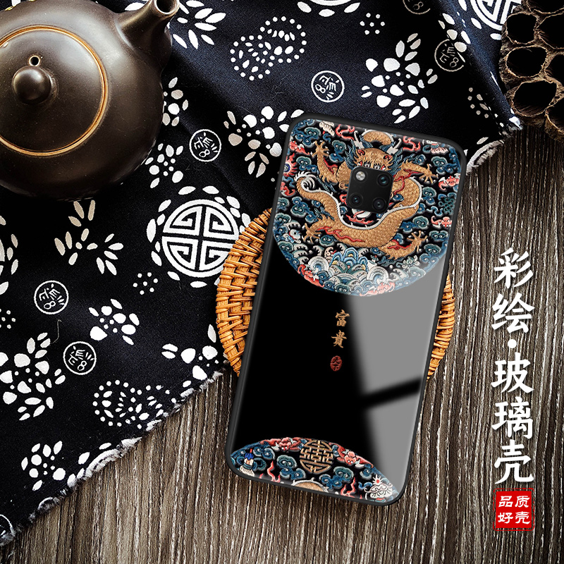 华为mate20手机壳mate20pro保护套全包?#28010;ate20x软硅胶男mate10pro少女款mate10高档限量版个性潮牌中国风