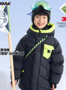 杜邦三防可机洗新雪丽棉服漫画家