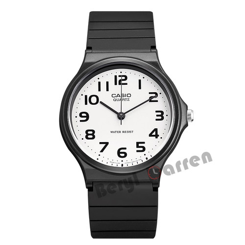 卡西欧小黑表石英男表