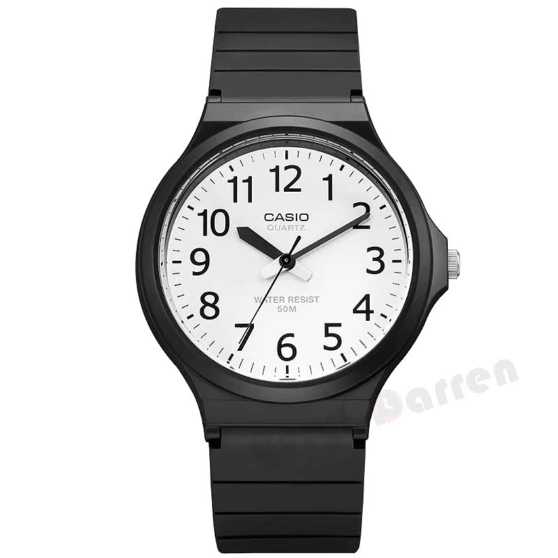 卡西欧(CASIO)手表 简约 时尚青春运动手表男表 学生表MW-240-7B