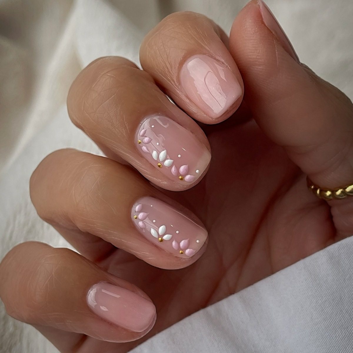 ins小清新美甲穿戴甲美甲简约粉色小花假指甲贴pressonnail,彩妆/香水/美妆工具,穿戴甲/甲片,淘宝优惠券,粉丝福利购,淘宝优惠卷