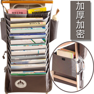 【广州书袋厂】课桌侧收纳袋学生书挂袋防滑加厚多功能学生大容量