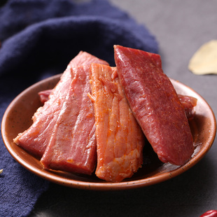 湖南新晃湘老蔡休闲零食五香牛肉120g开袋即食熟食单独小包装特产