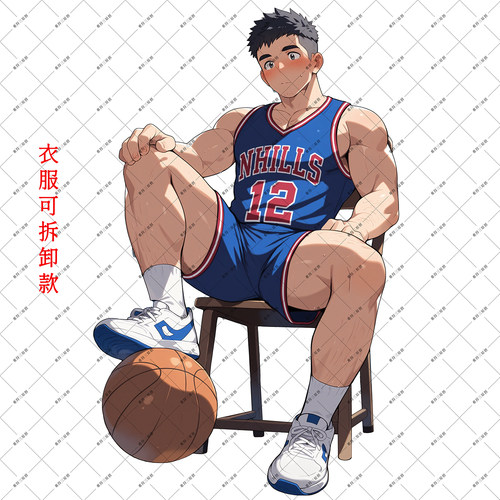 衣服可拆卸篮球体育生立牌
