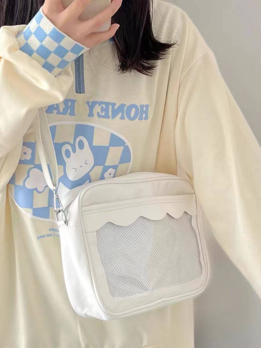 thumbnail for Pain bag, versatile, one-shoulder, cross-body bag, small food volume, women's bag, large-capacity bar, bag bag, daily casual student party baby bag