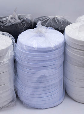 黑色白色涤纶平纹织带箱包滚边条服装包边条服装辅料布带捆绑布条