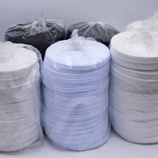 黑色白色涤纶平纹织带箱包滚边条服装包边条服装辅料布带捆绑布条