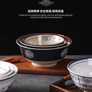 密胺牛肉面碗面馆专用汤碗担担面碗仿瓷拌面重庆小面油泼面商用碗