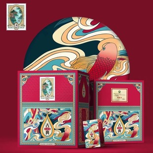 和德元溪记古典大红袍特级浓香型武夷岩茶乌龙茶叶礼盒装225g/1盒