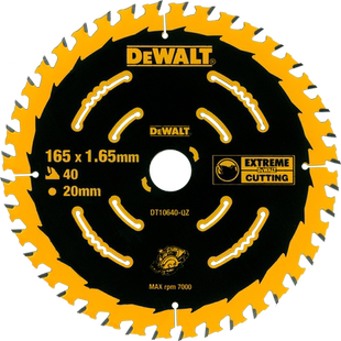 得伟木工锯片6.5/8.5/10/12英寸DT10699木用切割片165电圆锯254mm
