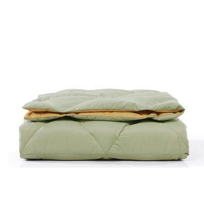 宜庭百变双面可水洗95白鹅绒毯