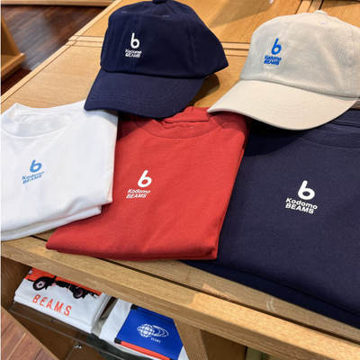 Beams新款儿童短袖T恤 简洁B字母logo 简单百搭