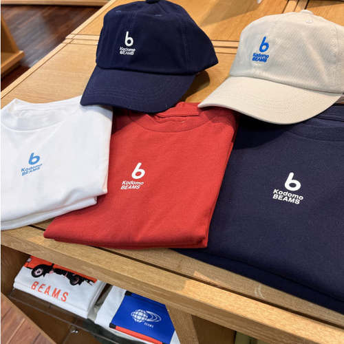 Beams新款儿童短袖T恤 简洁B字母logo 简单百搭