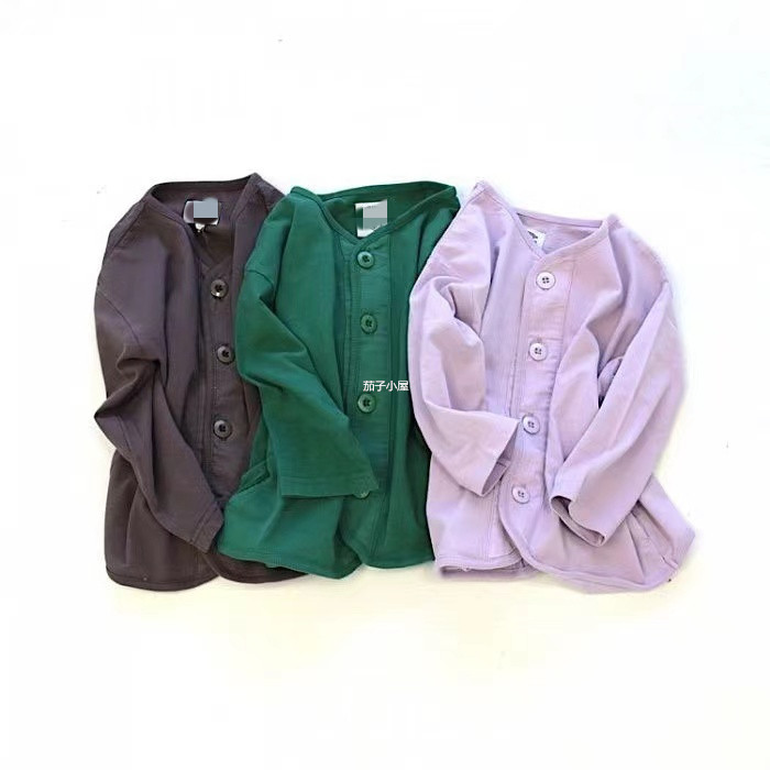 日元 亲子装 男女儿童多色休闲纯棉纽扣开衫外套,童装/婴儿装/亲子装,普通外套,淘宝优惠券,粉丝福利购,淘宝优惠卷