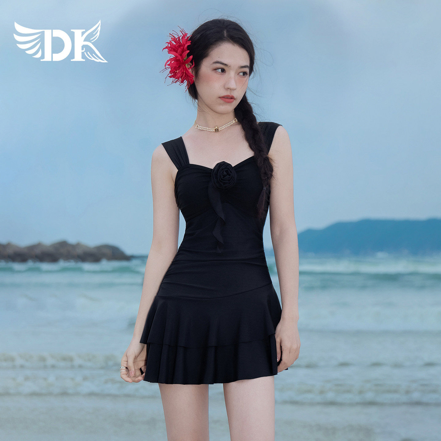 DK泳衣女款2026年新款高级感绝美