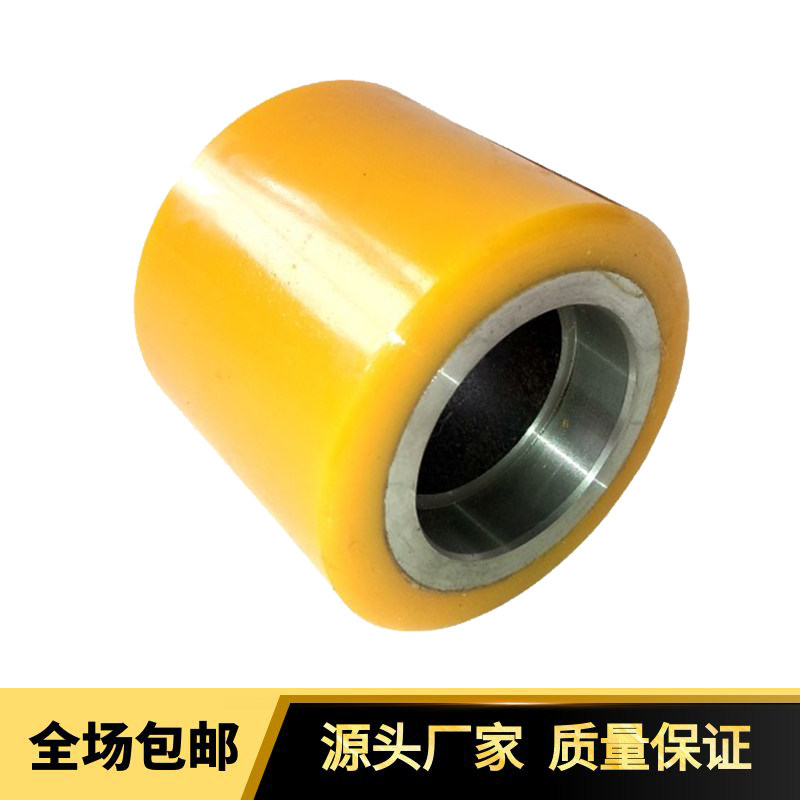 Electric forklift polyurethane wheels, Nolixilin moving Yitong front wheel load bearing wheel 80X70-47 load bearing wheel caster
