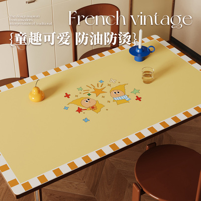 卡通童趣桌垫防污易打理