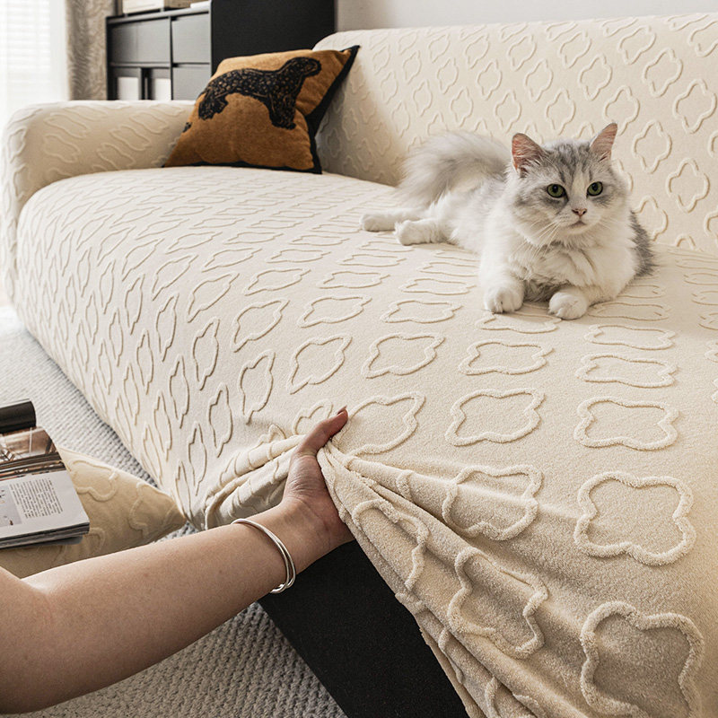 ins风沙发套罩2025新款四季通用客厅沙发套防猫抓直排一体沙发笠,居家布艺,沙发套,淘宝优惠券,粉丝福利购,淘宝优惠卷