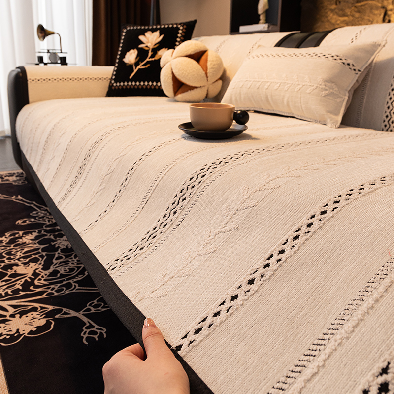 2024新款沙发垫轻奢高级感四季通用沙发坐垫皮沙发专用沙发盖布