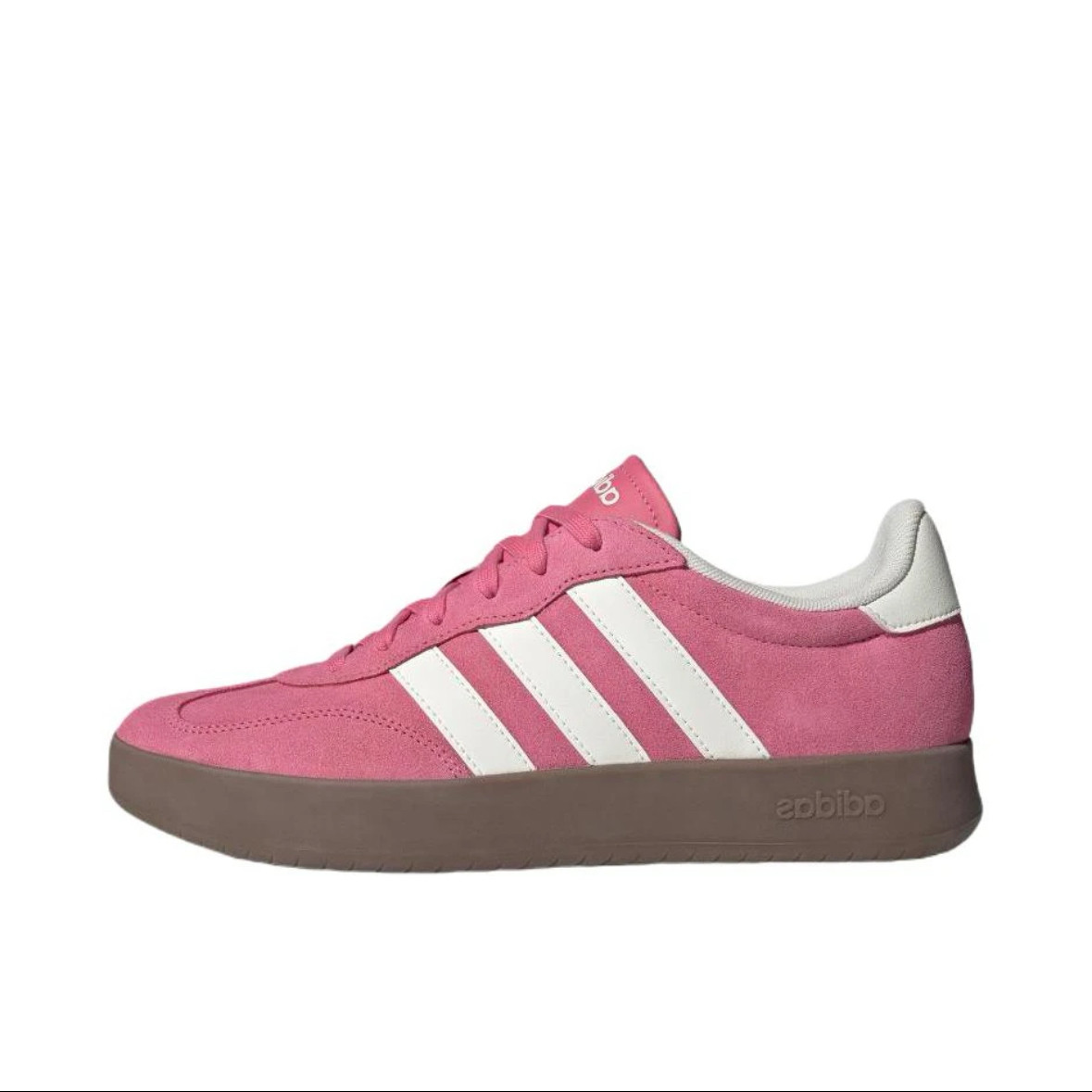 阿迪达斯adidas Barreda 2.0舒适百搭低帮板鞋女款粉色JQ4237