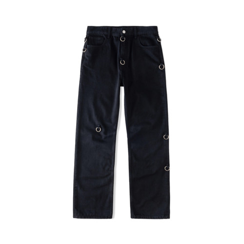 RafSimons19FW铁环牛仔裤