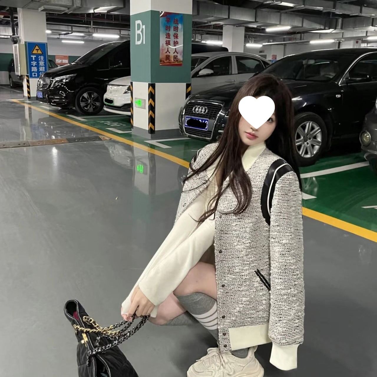 爆款网红小香风外套女款春秋刺绣短外套