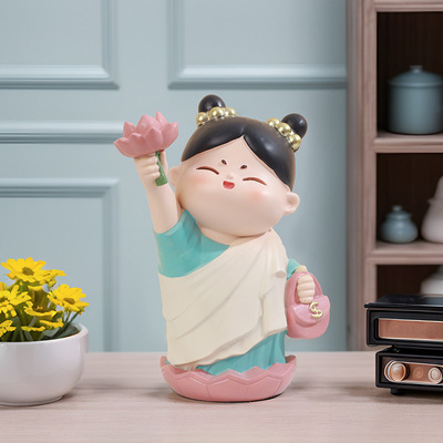 创意唐仕女旅行摆件家