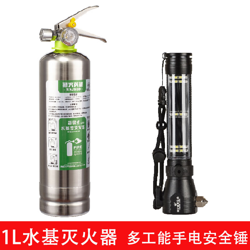 环保手提式车载汽车私家车家用小车便携式消防器S材套装水基灭火
