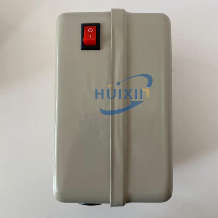 正江磁力启动器QCX5-12 22 32 65 380V侧面带按钮空压机磁力开关