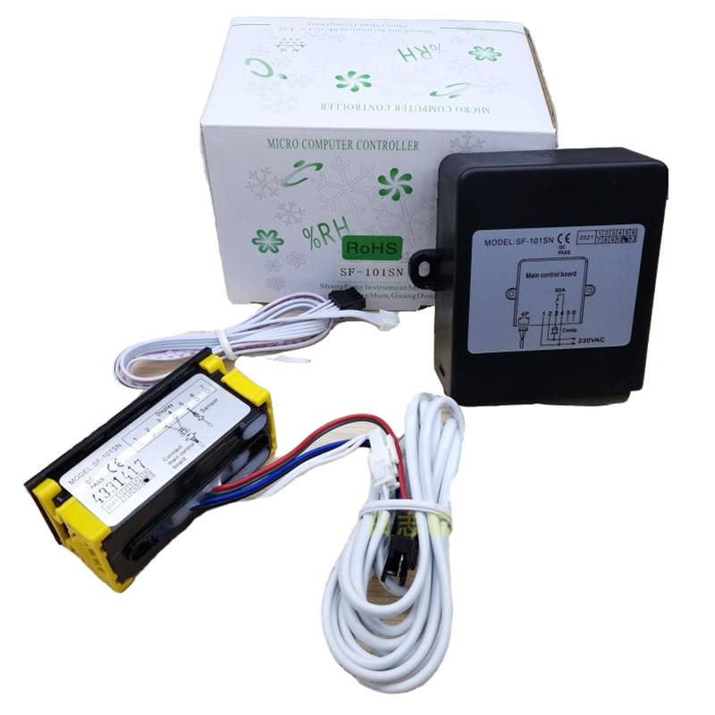 SF-121SN SF-101SN雪柜数字显示温控器 冰箱温度调节仪冷柜控制仪