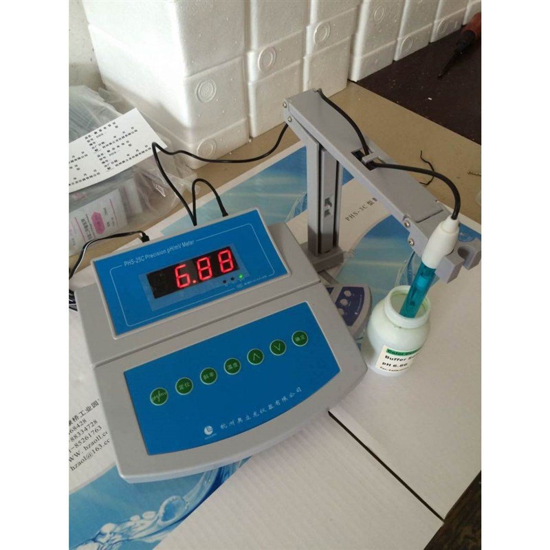 PHS-3C数显酸度计 实验室台式ph计 phs-25 ph酸碱