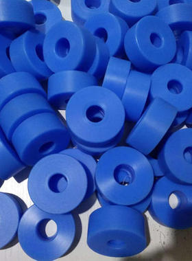 蓝色尼龙棒 塑料棒 齿轮套销料 耐磨硬度高 PA6兰色棒材