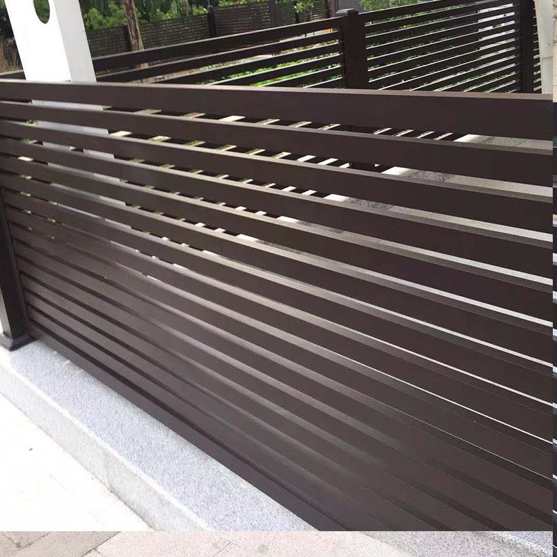 上海铝艺护栏别墅围栏 铁艺铝合金栅栏 庭院围墙栏杆铸铝户外阳台