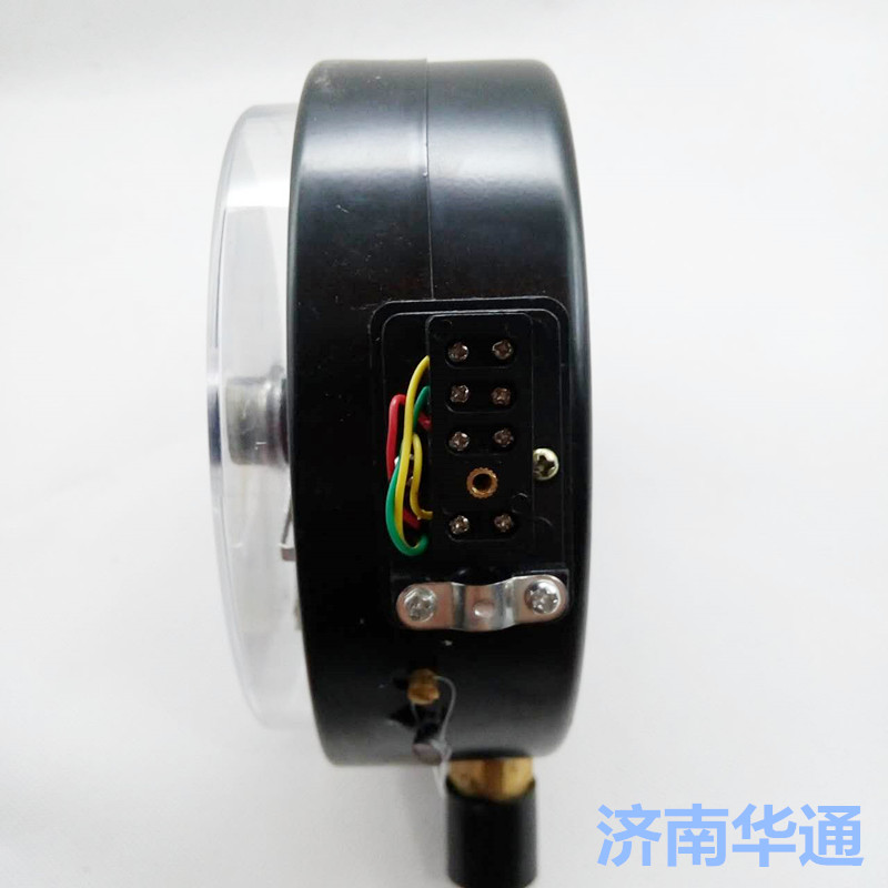 YX-150青岛冠杰电接点压力表10VA上下限控制压力开关控制器水表